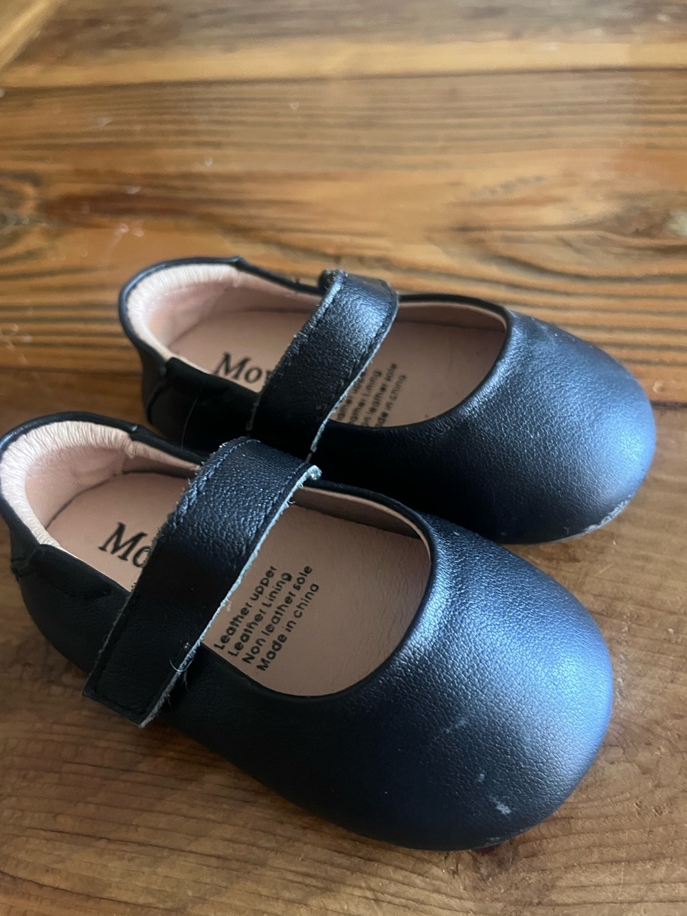 Kids Black Mary Jane ballet flat